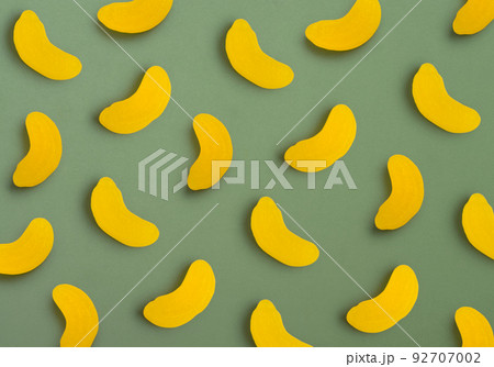 Jelly candies in shape of bananas Jelly candies in shape of bananas 92707002