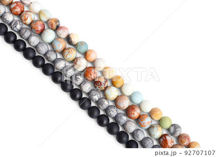 Amazonite, jasper, agate and onyx stone beads Amazonite, jasper, agate and onyx stone beads 92707107