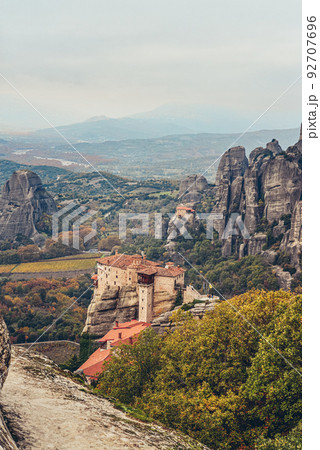 The Meteora monasteries, Greece Kalambaka. 92707696