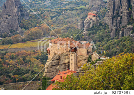 The Meteora monasteries, Greece Kalambaka. 92707698