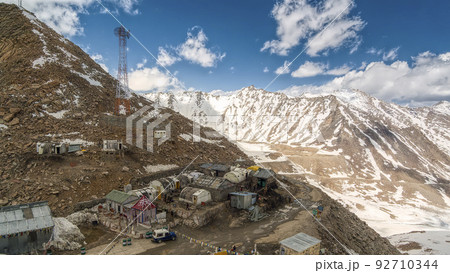 インド・ラダック地方 カルドゥン峠 / Khardung La Pass 92710344