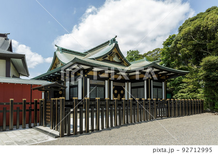 徳川頼房を祀る水戸東照宮本殿【茨城県水戸市】 徳川頼房を祀る水戸東照宮本殿【茨城県水戸市】 92712995