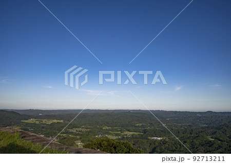 千葉県君津市九十九谷展望公園からの景色 92713211