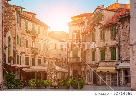 Fruit square in Split, Croatia Fruit square in Split, Croatia 92714669