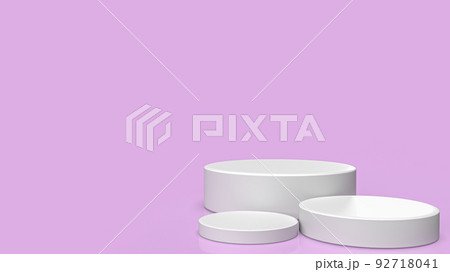 The white podium for present or promotion concept 3d rendering The white podium for present or promotion concept 3d rendering 92718041