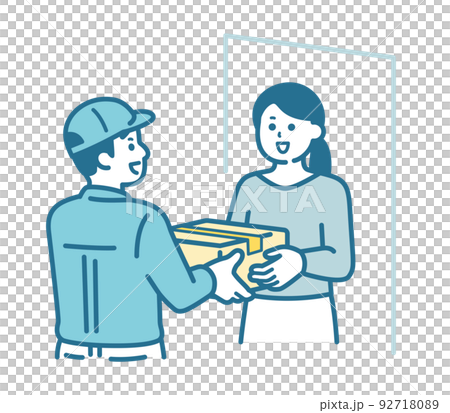 荷物の受け取り 荷物の受け取り 92718089