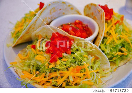 タコス(メキシコ料理) タコス(メキシコ料理) 92718729