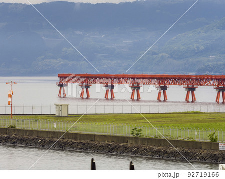 長崎空港のローカライザーアンテナ / Nagasaki Airport, Japan 92719166