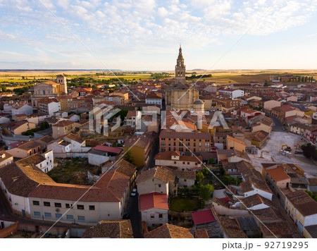 View from drone of Medina de Rioseco View from drone of Medina de Rioseco 92719295