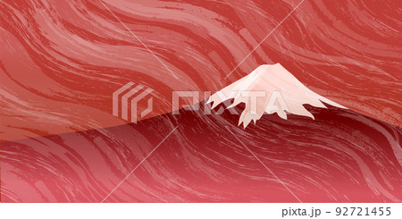 富士山 日本 和柄 背景 富士山 日本 和柄 背景 92721455