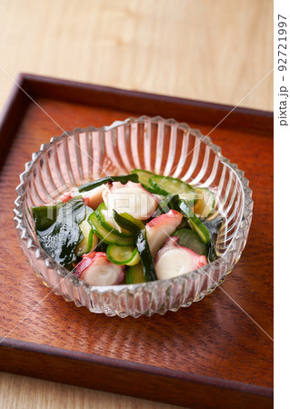 タコと胡瓜の酢の物 92721997