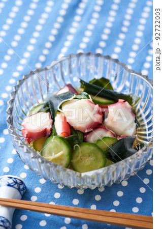 タコと胡瓜の酢の物 タコと胡瓜の酢の物 92722003