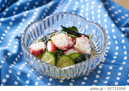 タコと胡瓜の酢の物 タコと胡瓜の酢の物 92722006