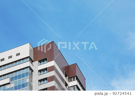 Part of contemporary living house in russian city Part of contemporary living house in russian city 92724541