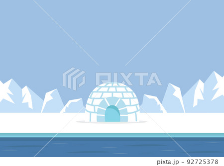 North pole Arctic background North pole Arctic background 92725378