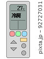 エアコンのリモコン 92727031