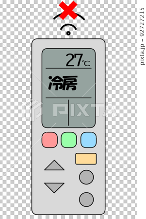故障したエアコンのリモコン 故障したエアコンのリモコン 92727215
