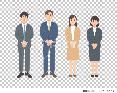 Business person illustration set Business person illustration set 92727275