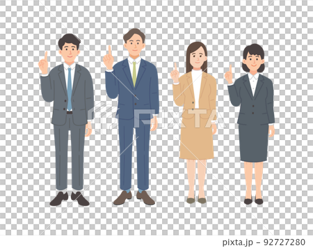 商務人士插圖集 92727280