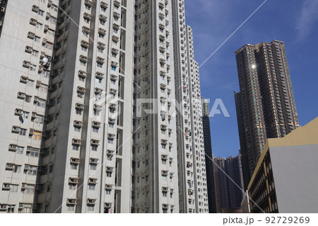 residential building complex, high-rise apartment buildings 1 Aug 2022 92729269