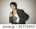 OL スーツ　仕事　オフィスカジュアル　女性 92733053