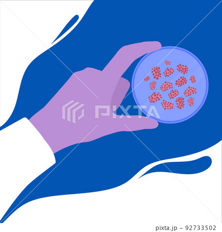 Staphylococcus infection bacteria cell medical diagram icon Staphylococcus infection bacteria cell medical diagram icon 92733502
