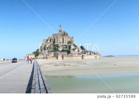 フランス　モンサンミッシェル 92735599