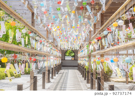 【群馬県桐生市】宝徳寺風鈴まつり2022 92737174