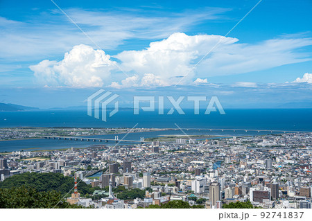 【徳島】眉山山頂付近からの眺望 92741837