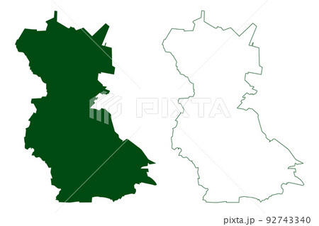 Cuauhtemoc municipality (Free and Sovereign State of Chihuahua, Mexico, United Mexican States) map vector illustration, scribble sketch map Cuauhtemoc municipality (Free and Sovereign State of Chihuahua, Mexico, United Mexican States) map vector illustration, scribble sketch map 92743340