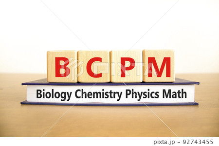 BCPM biology chemistry physics math symbol. Concept words BCPM biology chemistry physics math on wooden blocks on beautiful white background. Business BCPM biology chemistry physics math concept. BCPM biology chemistry physics math symbol. Concept words BCPM biology chemistry physics math on wooden blocks on beautiful white background. Business BCPM biology chemistry physics math concept. 92743455