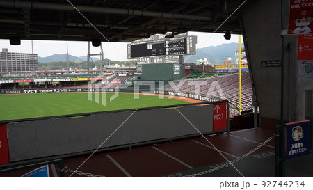 MAZDAズームズームスタジアムの球場内風景 MAZDAズームズームスタジアムの球場内風景 92744234