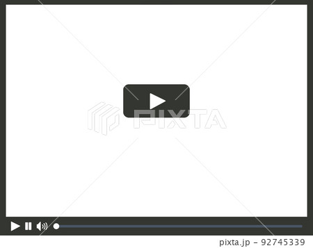 動画風のフレーム 動画風のフレーム 92745339