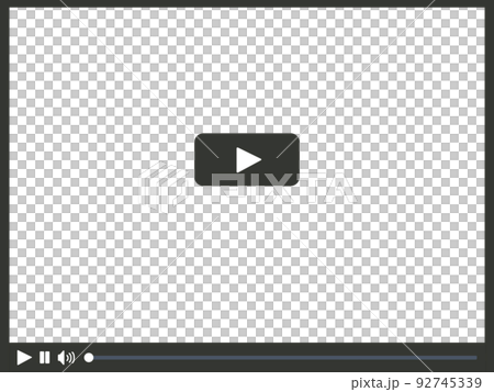動画風のフレーム 動画風のフレーム 92745339