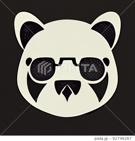 Portrait of a hipster wearing sunglasses. Hipster in sunglasses. Stylized drawing of a fashionista on an colored background. Perfect for phone wallpaper or for posters. Portrait of a hipster wearing sunglasses. Hipster in sunglasses. Stylized drawing of a fashionista on an colored background. Perfect for phone wallpaper or for posters. 92746267