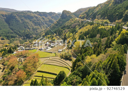 宇佐のマチュピチュ、西椎屋の絶景空撮 宇佐のマチュピチュ、西椎屋の絶景空撮 92746529