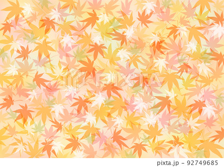 秋の紅葉パターン 秋の紅葉パターン 92749685