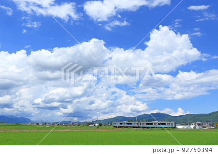 夏の大糸線 92750394