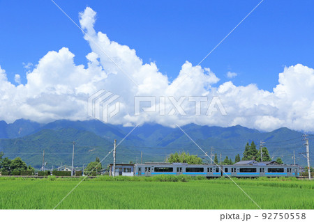夏の大糸線 夏の大糸線 92750558