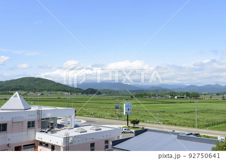 北海道　ひだか　優駿浪漫街道　三石付近 92750641