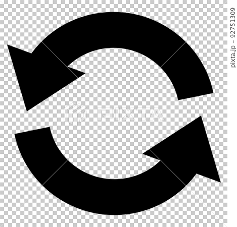 circular arrows circular arrows 92751309