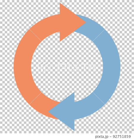 circular arrows circular arrows 92751859