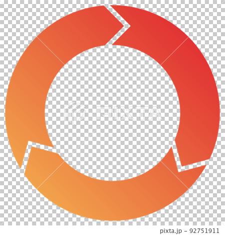 圓形箭頭 圓形箭頭 92751911