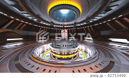 宇宙船内の風景 宇宙船内の風景 92753400