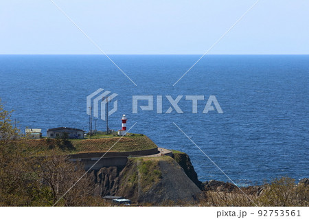 北海道 上ノ国 日方泊岬灯台 北海道 上ノ国 日方泊岬灯台 92753561