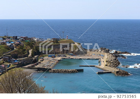 北海道 上ノ国 日方泊岬灯台 北海道 上ノ国 日方泊岬灯台 92753565