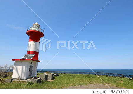 北海道 上ノ国 日方泊岬灯台 北海道 上ノ国 日方泊岬灯台 92753576