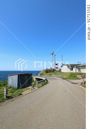 北海道　上ノ国　日方泊岬灯台 92753581