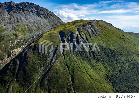 Great scenery on the Furka Pass in Switzerland Great scenery on the Furka Pass in Switzerland 92754457