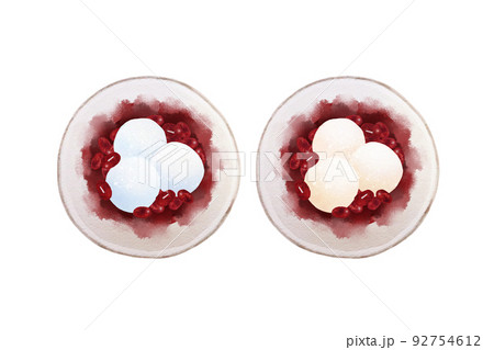 白玉と小豆 92754612